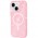 Чохол TPU Galaxy Sparkle (MagFit) для Apple iPhone 15 (6.1") Pink+Glitter