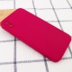 Silicone Case Square Full Camera Protective (AA) NOLOGO для Apple iPhone X / XS (5.8") Червоний / Rose Red