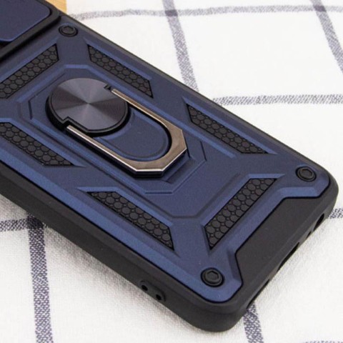 Чохол Ummi Camshield Serge Ring для Xiaomi Redmi Note 13 Pro 4G / 14s / Poco M6 Pro 4G Синій / Navy