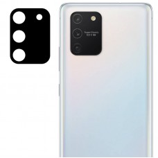 Гнучке захисне скло 0.18mm на камеру (тех.пак) для Samsung Galaxy S10 Lite Чорний