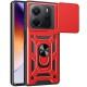 Ударостійкий чохол Camshield Serge Ring для Xiaomi Redmi Note 14 4G (Int. version) Червоний
