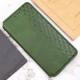 Шкіряний чохол книжка GETMAN Cubic (PU) для Samsung Galaxy S24+ Зелений