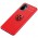 TPU чохол Deen ColorRing під магнітний тримач (opp) для Xiaomi Redmi Note 10 / Note 10s Червоний / Червоний