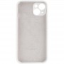 Чохол Silicone Case Full Camera Protective (AA) для Apple iPhone 14 (6.1") Білий / White / PVH