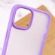 TPU+PC чохол Metal Buttons для Apple iPhone 15 Plus (6.7") Бузковий