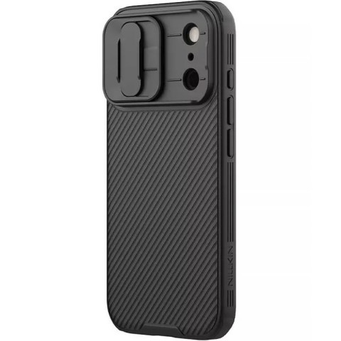 Карбонова накладка Nillkin CamShield Pro для Apple iPhone 17 Pro (6.3") Black