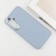 TPU чохол Bonbon Metal Style для Samsung Galaxy S24 Блакитний / Mist blue