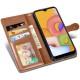 Шкіряний чохол книжка GETMAN Gallant (PU) для Xiaomi Redmi 9C Коричневий