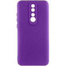 Чохол TPU GETMAN Liquid Silk Full Camera для Xiaomi Redmi 8 Фіолетовий / Purple