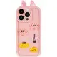 Чохол TPU Toys Case with Ears для Apple iPhone 12 Pro Max (6.7") Light Pink