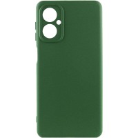 Чохол Silicone Cover Lakshmi Full Camera (A) для TECNO Spark 9 Pro (KH7n) Зелений / Dark green