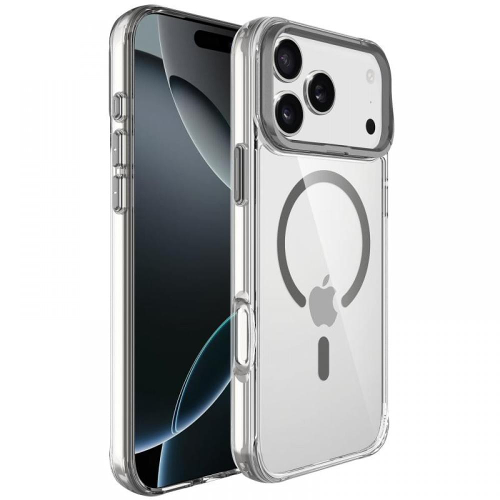Чохол TPU Space Case Apex with MagSafe для Apple iPhone 17 Pro Max (6.9") Grey