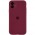 Чохол Silicone Case Full Camera Protective (AA) для Apple iPhone 12 (6.1") Бордовий / Plum / PVH