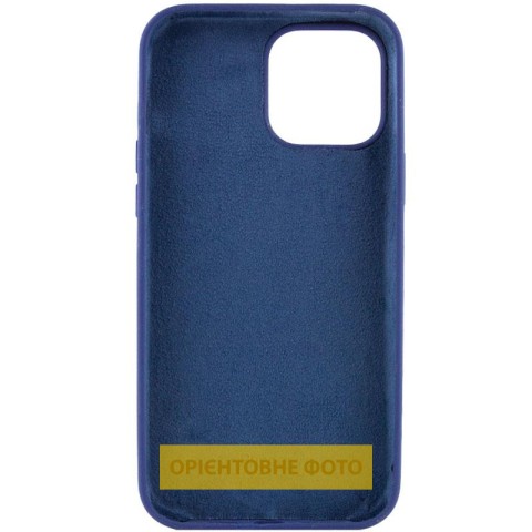 Чохол Silicone Case Full Protective (AA) для Apple iPhone 16 (6.1") Синій / Deep navy