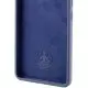 Чохол Silicone Cover Lakshmi (AAA) для Samsung Galaxy S21 FE Темно-синій / Midnight blue