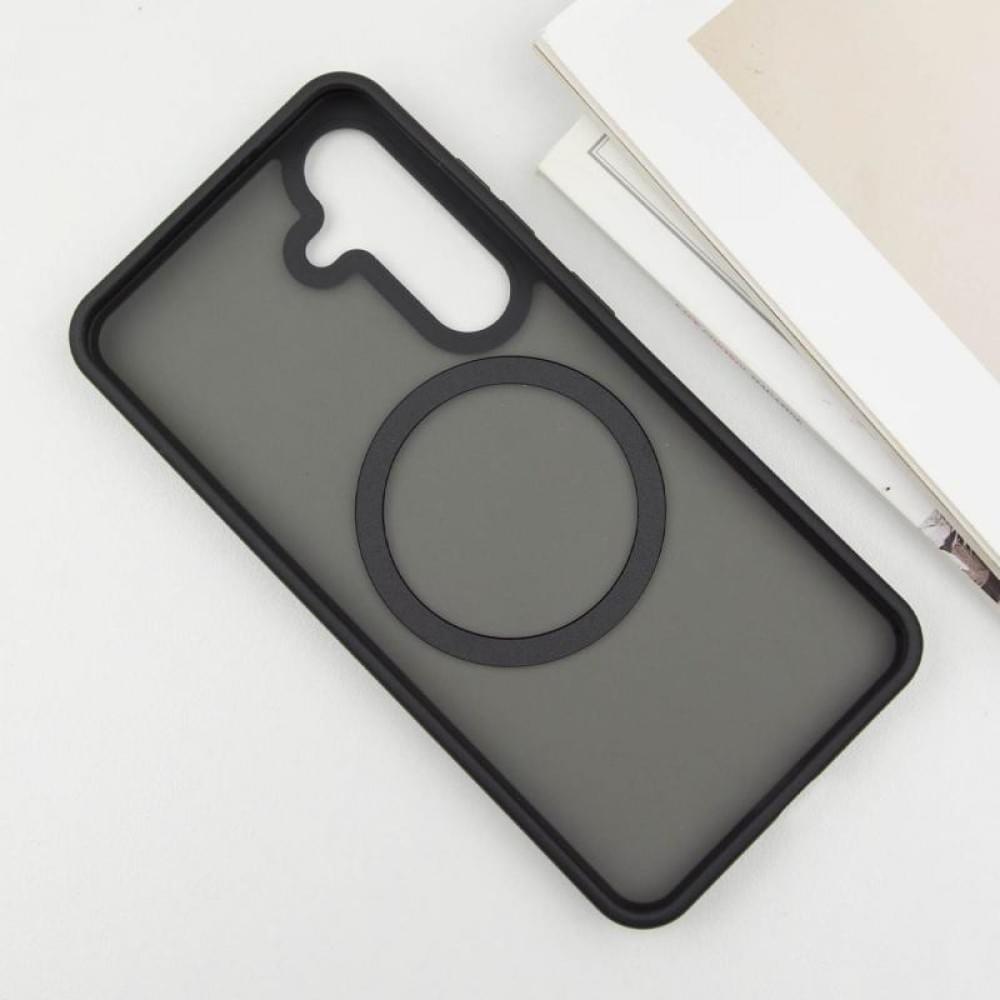 Чохол Ummi Colorful with MagSafe для Samsung Galaxy S24 Чорний / Black