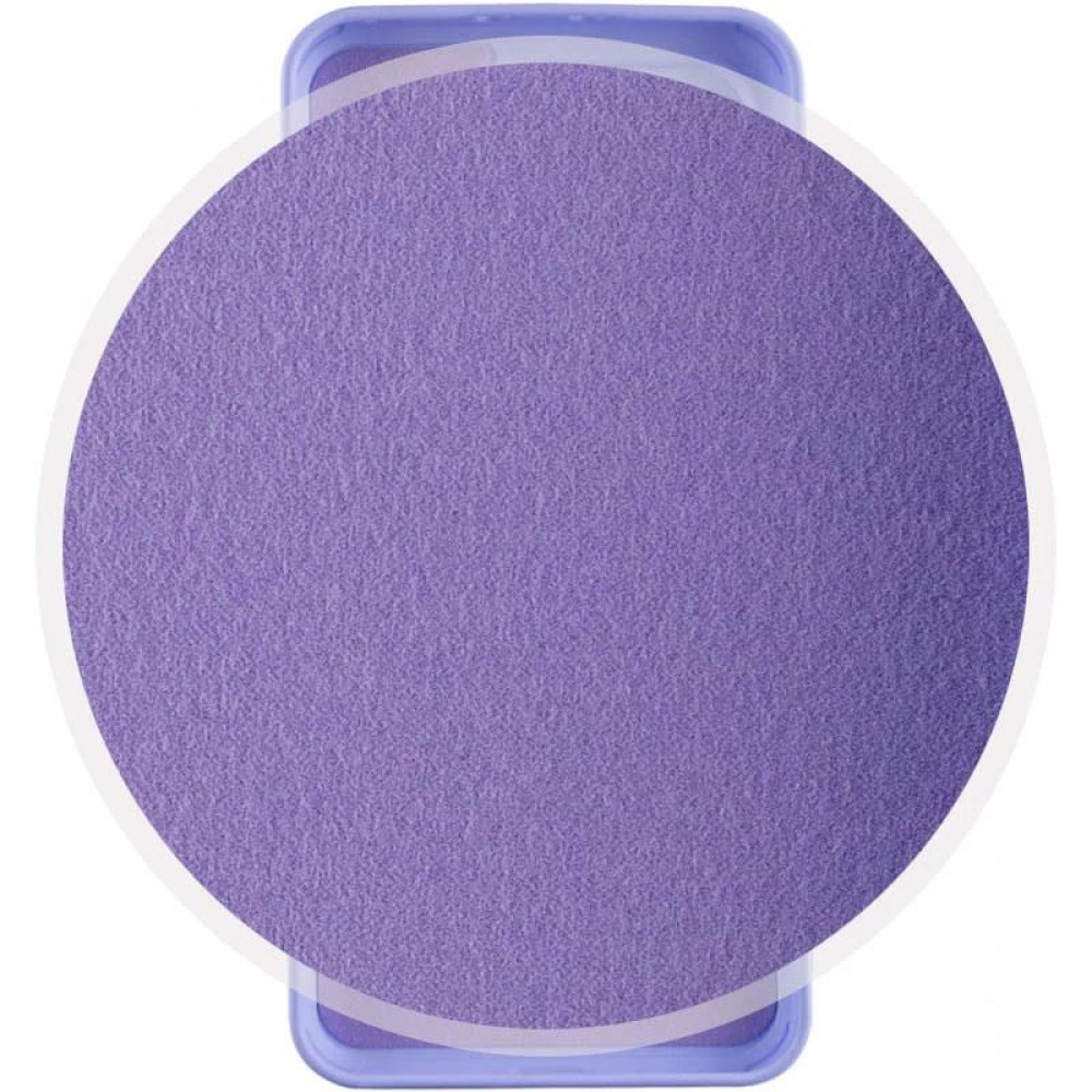 Чохол Silicone Cover Lakshmi Full Camera (AA) для Motorola Moto G15 4G Бузковий / Dasheen