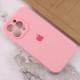 Чохол Silicone Case Full Camera Protective (AA) для Apple iPhone 13 Pro (6.1") Рожевий / Light pink