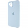 Чохол Silicone Case Full Camera Protective (AA) для Apple iPhone 13 (6.1") Блакитний / Sweet Blue / PVH