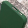 Чохол Silicone Cover Lakshmi Full Camera (AAA) для Samsung Galaxy S21 FE Зелений / Cyprus Green