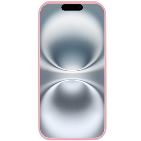 Чохол Silicone Case Full Protective (AA) для Apple iPhone 16e (6.1") Рожевий / Light pink