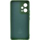 Чохол Silicone Cover Lakshmi Full Camera (AA) with logo для Xiaomi Poco X5 5G / Note 12 5G Зелений / Dark green