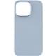 TPU чохол Bonbon Metal Style для Apple iPhone 14 Pro (6.1") Блакитний / Mist blue
