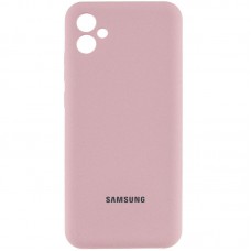 Чохол Silicone Cover Lakshmi Full Camera (AA) with logo для Samsung Galaxy A05 Рожевий / Pink Sand