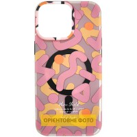 TPU чохол Pastel Chaos with MagSafe для Apple iPhone 17 (6.3") Pink
