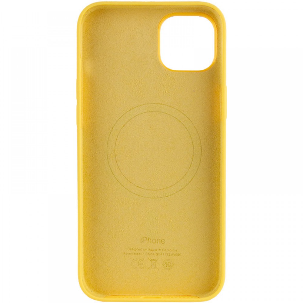 Чехол Silicone case (AAA) with Magsafe для Apple iPhone 14 Pro (6.1")