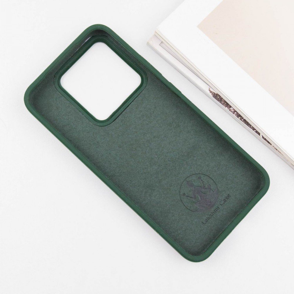 Чохол Silicone Cover Lakshmi (AAA) для Xiaomi Redmi Note 14 5G Зелений / Cyprus Green