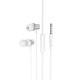 Стерео Навушники Hoco M110 Encourage metal (3.5mm/1.2m) Silver