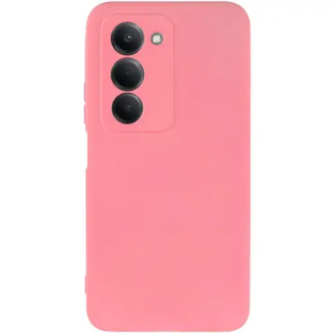 Чохол TPU GETMAN Liquid Silk Full Camera для Xiaomi Redmi 15 (EU) Рожевий / Pink