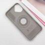 Чохол PC+Leather SGP with MagSafe для Apple iPhone 16 Plus (6.7") Grey