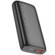 Портативний ЗП Power Bank Hoco J122A Respect 22.5W+PD20W 20000 mAh Black