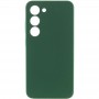 Чохол Silicone Cover Lakshmi Full Camera (AAA) для Samsung Galaxy S21 FE Зелений / Cyprus Green