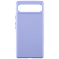 Чохол TPU GETMAN Liquid Silk для Google Pixel 7a Бузковий / Light purple