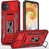 Ударостійкий чохол Camshield Army Ring для Samsung Galaxy A06 Червоний / Red