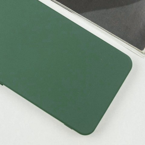 Чохол Silicone Cover Lakshmi Full Camera (AA) для Xiaomi Poco X7 Pro Зелений / Dark green