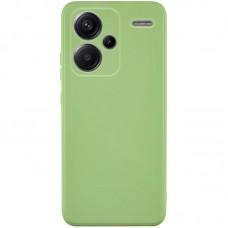 Силіконовий чохол Candy Full Camera для Xiaomi Redmi Note 13 Pro+ Фісташковий
