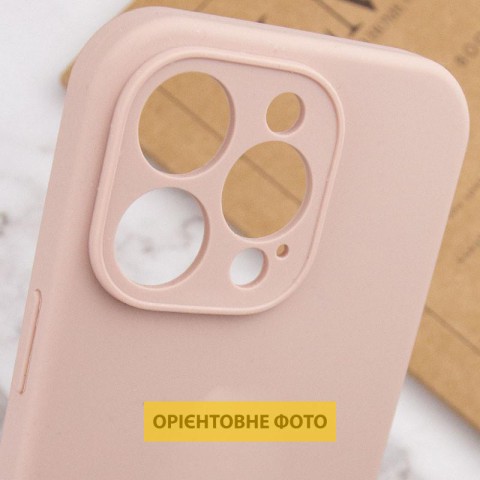 Чохол Silicone Case Full Camera Protective (AA) NO LOGO для Apple iPhone 17 Pro Max (6.9") Рожевий / Pink Sand