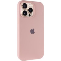 Чохол Silicone Case Full Protective (AA) для Apple iPhone 13 Pro Max (6.7") Рожевий / Pink Sand