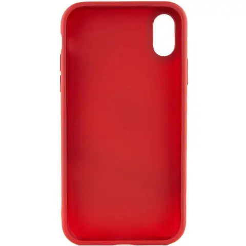 TPU чохол Bonbon Metal Style для Apple iPhone XS Max (6.5") Червоний / Red