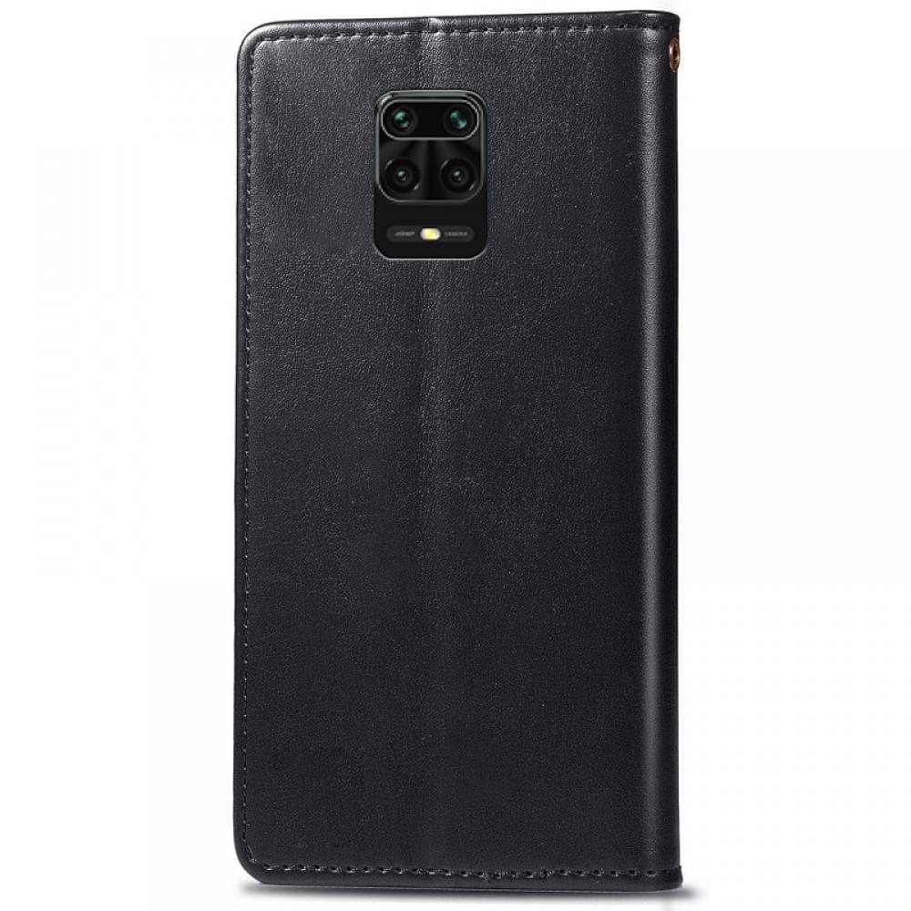 Кожаный чехол-книжка GETMAN Gallant (PU) для Xiaomi Redmi Note 9s / Note 9 Pro / Note 9 Pro Max