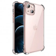 TPU чохол GETMAN Ease logo посилені кути для Apple iPhone 13 mini (5.4") Безбарвний (прозорий)