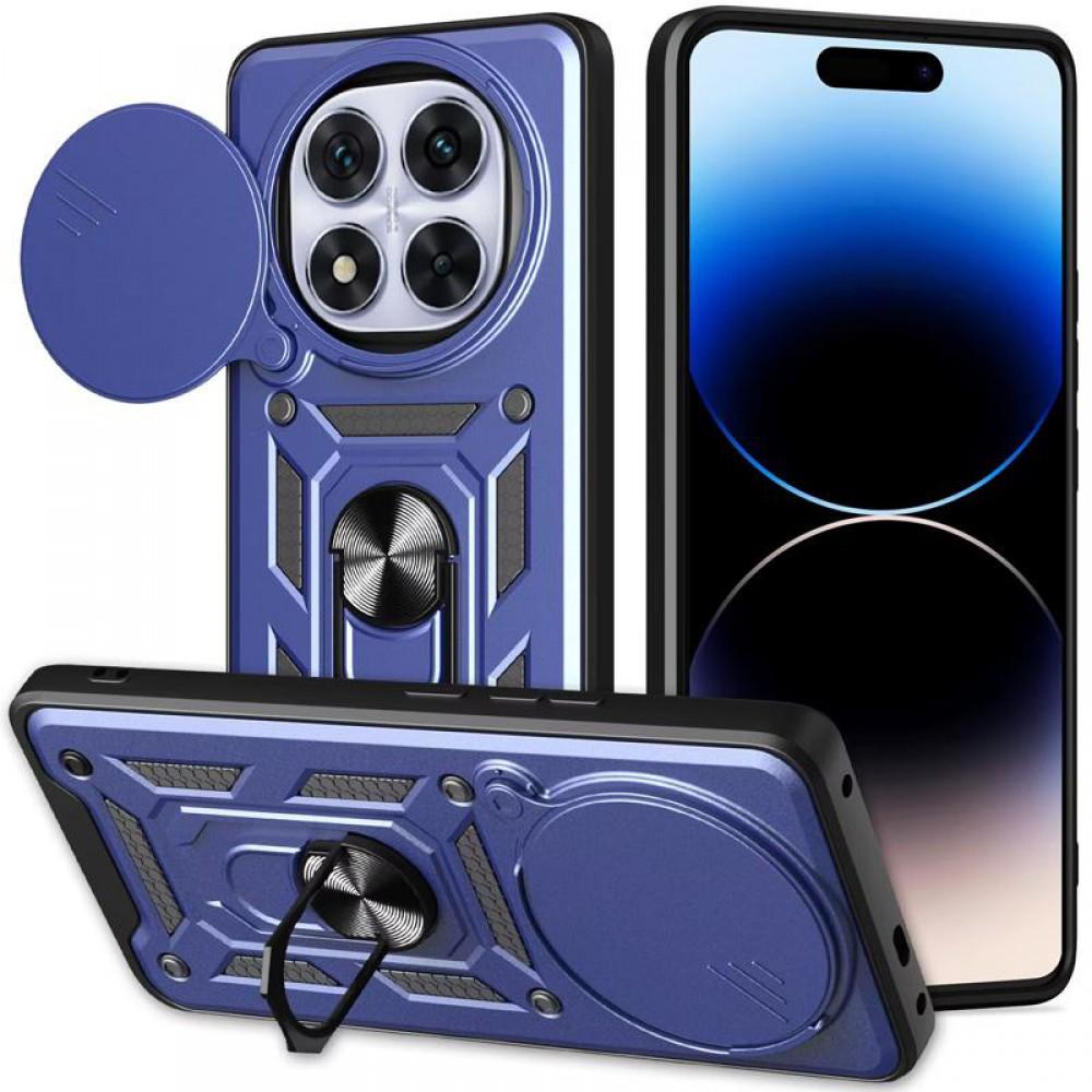 Чохол Ummi Camshield Serge Ring для Xiaomi Redmi Note 14 Pro 5G / Poco X7 Синій
