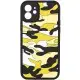 Чохол TPU+PC Army Collection для Apple iPhone 12 (6.1") Жовтий
