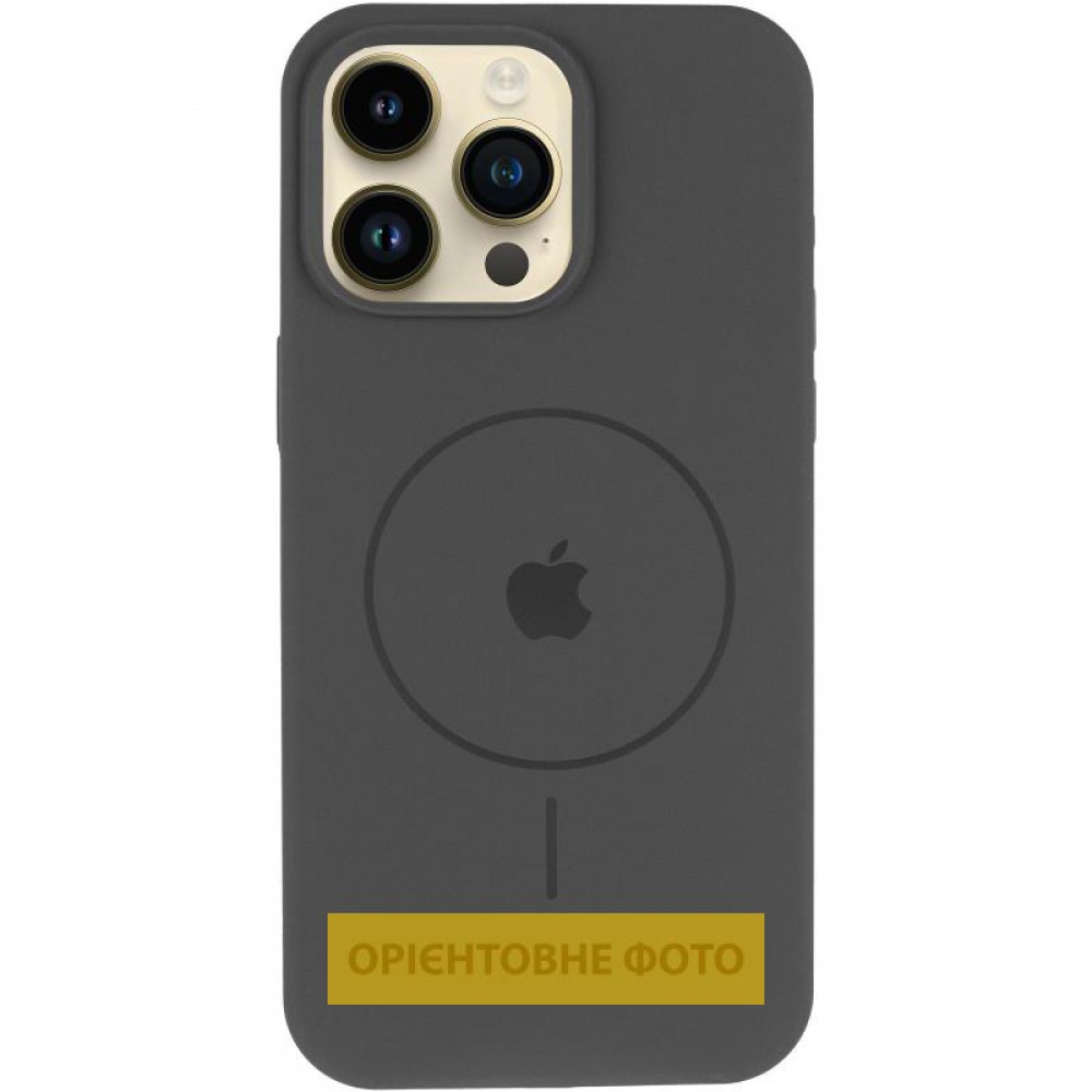 Чехол Silicone Case Full Protective (AA) V2 with MagSafe для Apple iPhone 16e (6.1")