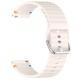 Силіконовий ремінець Wavy для Smart Watch 20mm Antigue White