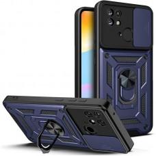 Чохол Ummi Camshield Serge Ring для Xiaomi Redmi 10C Синій